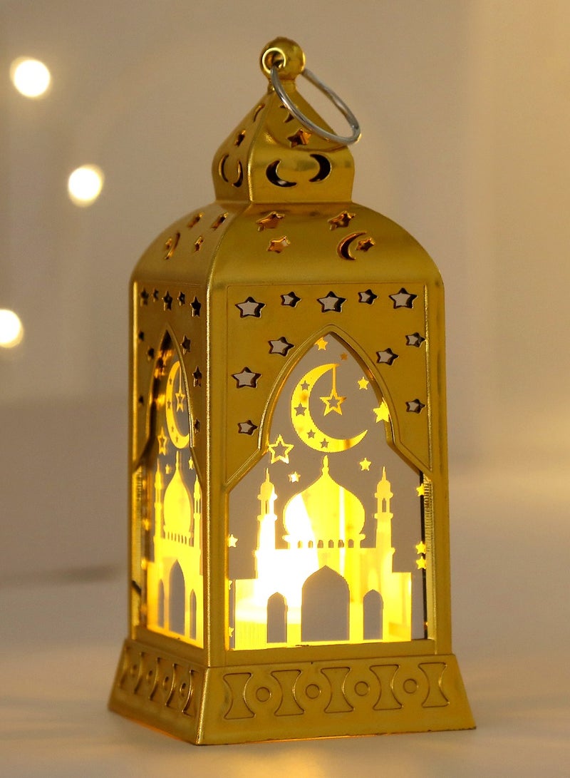 إي سي لوكس تتميز فوانيس رمضان المزخرفة، وفوانيس الشموع البلاستيكية، ومصابيح الإضاءة المعلقة المزخرفة ذات الطراز العربي العتيق، وتجهيزات إضاءة عيد الفطر، جميعها بمصابيح LED (بما في ذلك 3 بطاريات صغيرة)، وهي مناسبة لاحتفالات عيد الفطر الإسلامية. - Image 1