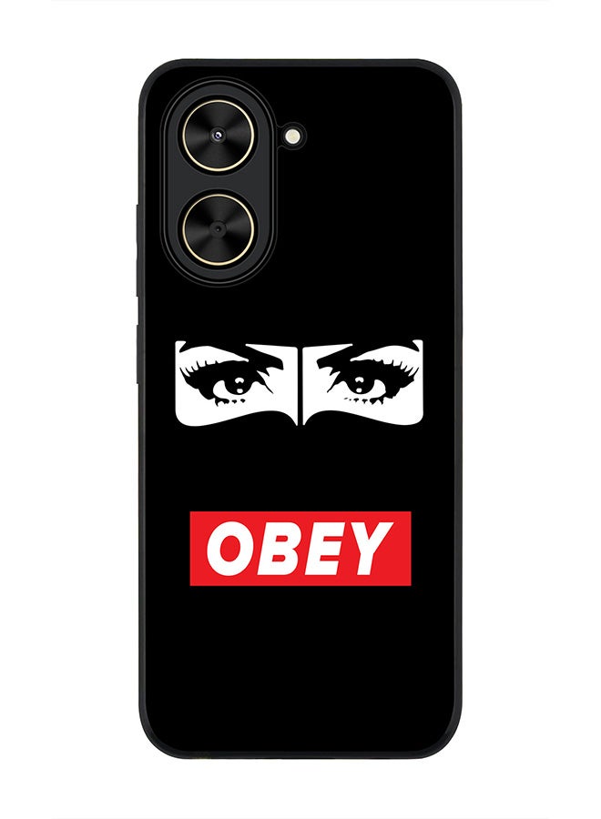 Stylizedd For Xiaomi Poco C71 / Redmi A5 4G Case,Slim fit Camera Protection, Shockproof Thin Phone cover  - Obey Habibti