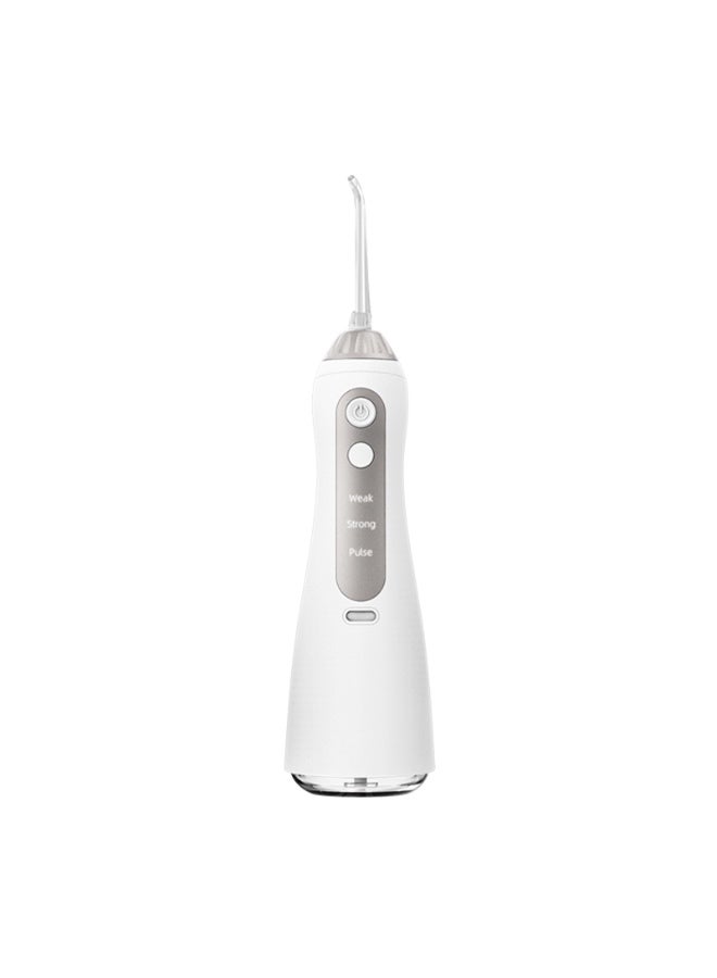 Generic Water Flosser For Teeth Cordless Portable Oral Irrigator Flosser 5 Cleaning Modes And 4 Jet Tips, IPX-7 Waterproof - White 320ml  - Image 4
