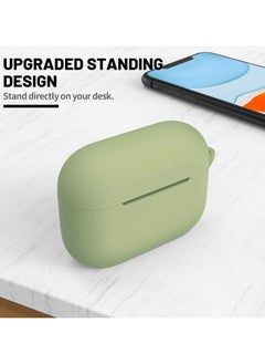 wexon Protective Shockproof Silicone Case Cover for Apple AirPods pro (1/2 Generation)  Army Green  - Image 4
