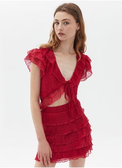 OXXO Ladies Knitted BLOUSE  - Image 1