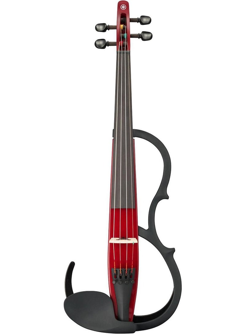Yamaha YSV-104 Silent Series Electric Violin Red - Image 1