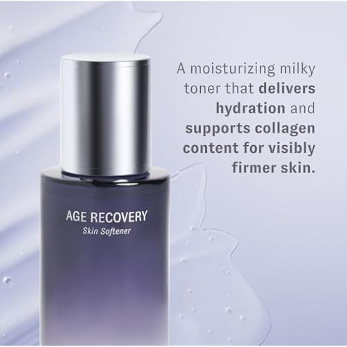 O HUI Age Recovery Skin Softener | Hydrates and Nourishes Skin | Prep Skin | Korean Skin Care | Milky Lotion Texture | Daily Toner Usage | Anti-Wrinkle Care | Non-Sticky | Peptide | Collagen Support - Image 3