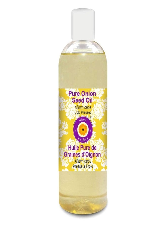 ديف هيربس زيت بذور البصل النقي من ديف هيربس (Allium cepa) | معصور على البارد | طبيعي | غير مخفف | لتخفيف الزيوت العطرية | للشعر والبشرة والتدليك | للرجال والنساء | 200 مل - Image 1
