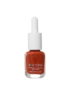 Nailtopia Nailtopia Bio-Sourced, Chip-Free Nail Lacquer - Fast Dry Nail Polish - Superfood-Infused - Natural Nail Polish - Another One Bites The Rust - 0.41 oz 
