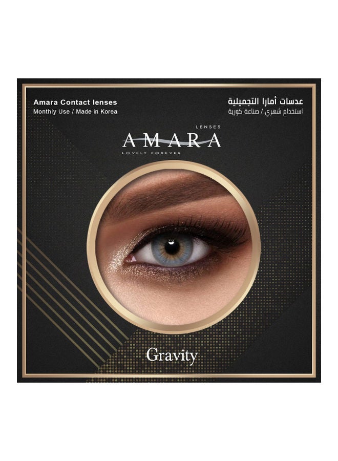 أمارا عدسات لاصقة بلون جرافيتي للجنسين - Image 3