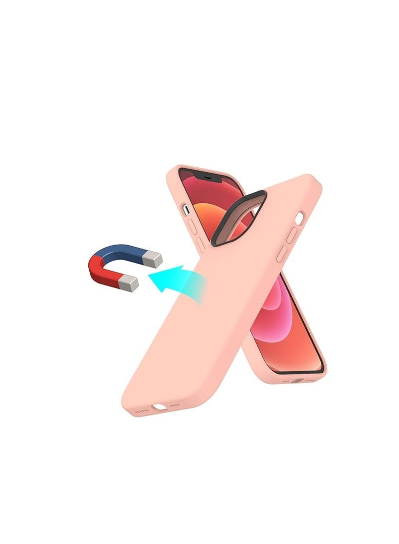سويتش إيزي ماجسكين لهاتف آيفون 12 ميني 2020 (متوافق مع أبل ماجسيف) رملي وردي - Image 1