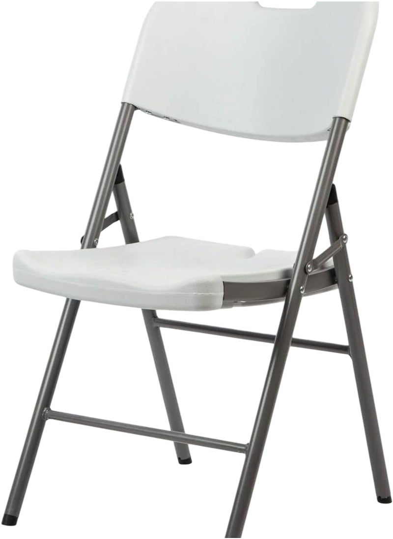 Cady One Set of 2 white multi-use chairs, size 77 x 45 x 39 cm, without table  - Image 3