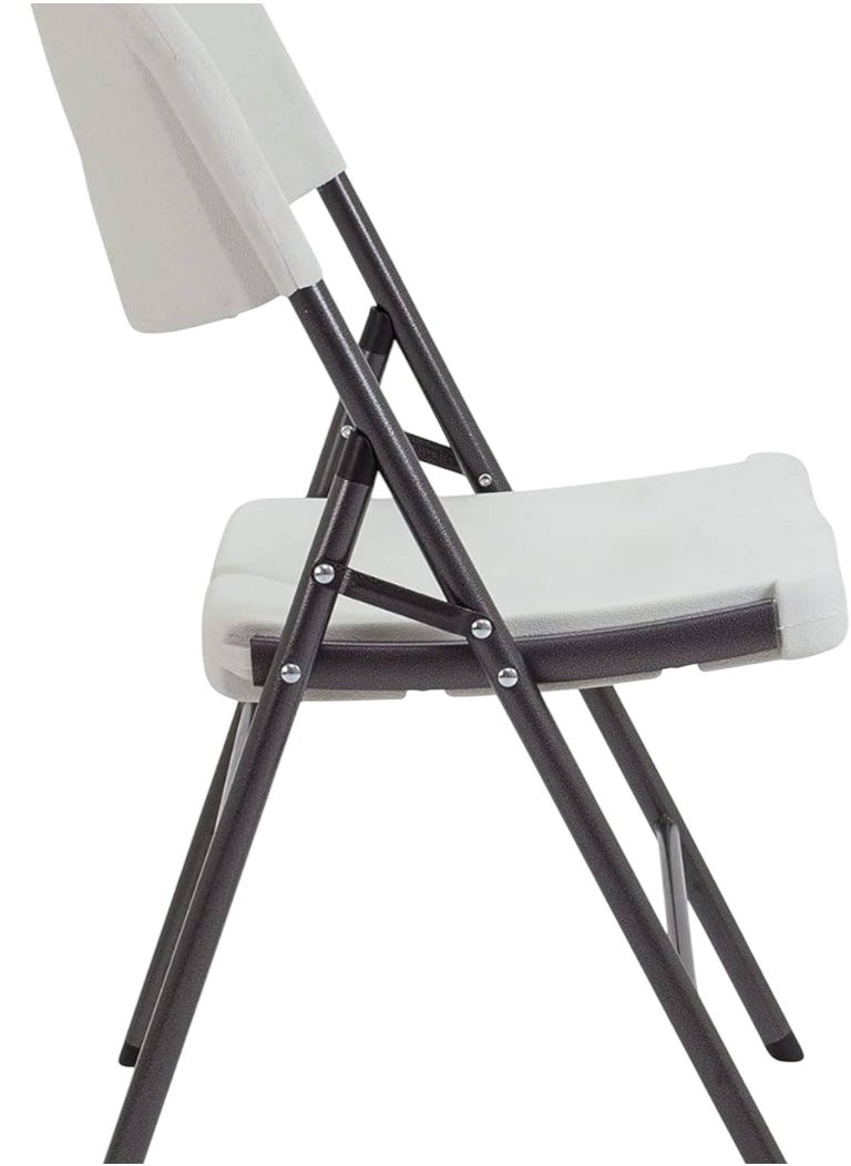 Cady One Set of 2 white multi-use chairs, size 77 x 45 x 39 cm, without table  - Image 4
