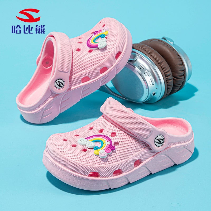 Habib Genuine Goods 2025 Summer Cave Shoes Non-Slip Breathable Sports Sandals Heap Shoes Eva Cute Trend - Image 4