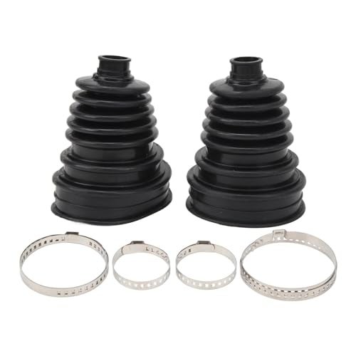 KIMISS 2pcs CV Joint Boot Kit, KIMISS Small Shaft Universal CV Boot Silicone Constant Velocity Joint Boot Set Highly Flexible CV Boots Kit for Cars - Image 5