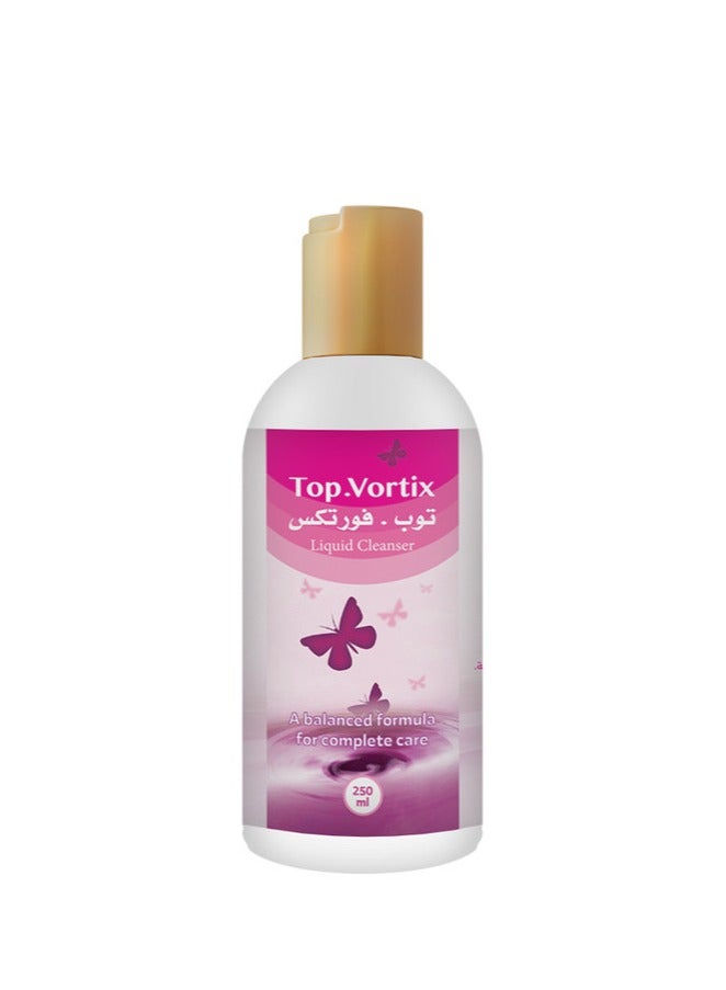 Noor AlQmar Top Vortex Liquid Cleanser For Complete Care To Support Women's Health - 250 ML  - Image 3