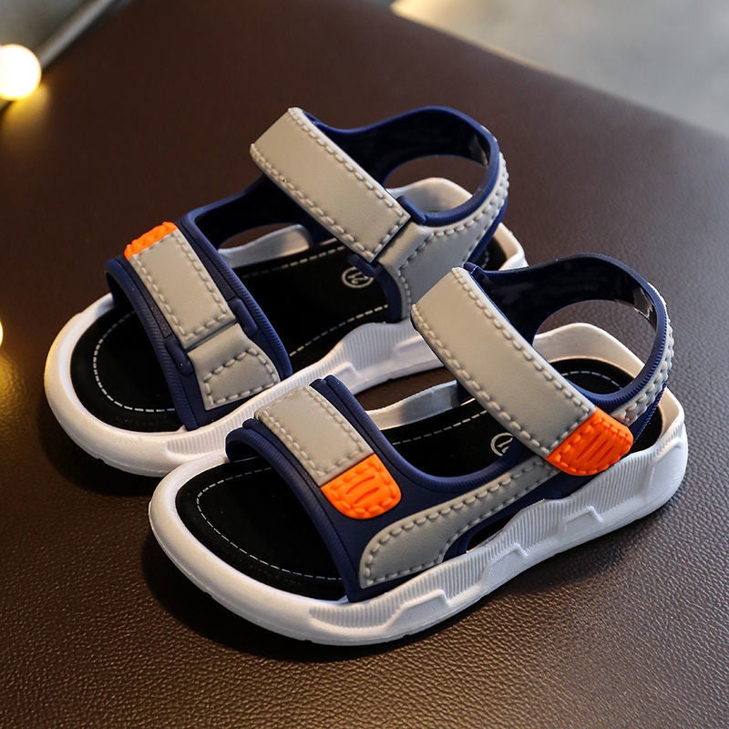 Boys Sandals Summer Medium And Large Boys Indoor Non-Slip Children'S Baby Shoes Children'S Beach Shoes - Image 4