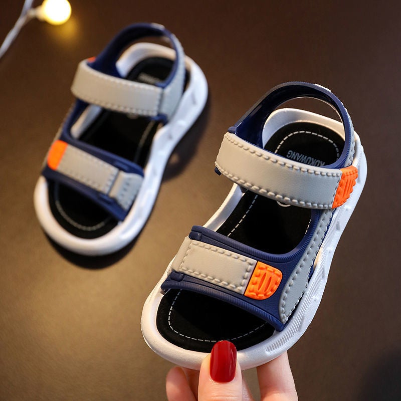 Boys Sandals Summer Medium And Large Boys Indoor Non-Slip Children'S Baby Shoes Children'S Beach Shoes - Image 5