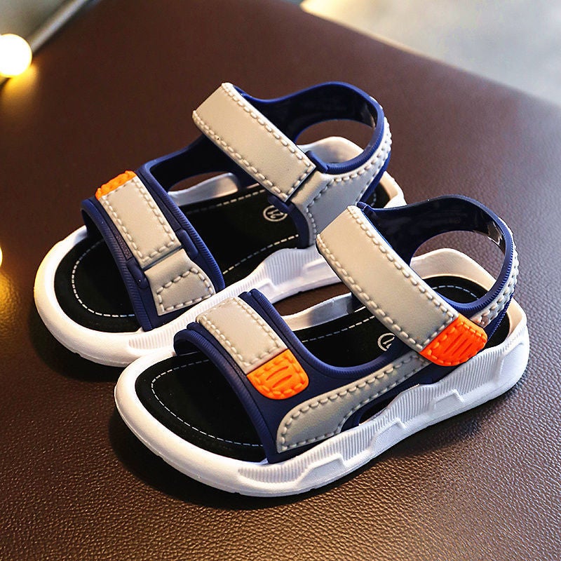 Boys Sandals Summer Medium And Large Boys Indoor Non-Slip Children'S Baby Shoes Children'S Beach Shoes - Image 2