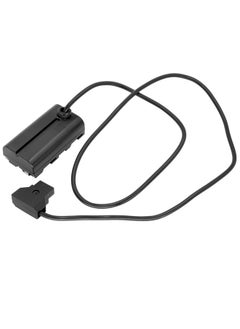 GyroVu High Power (4.5A) D-Tap to Dummy Battery 30” Straight Adapter Cable to Replace NP-F550, NP-F570, NP-F970 Sony-L Batteries to Power DCRVX2100, HDRFX1, HD1000U & HVRZ1U Cameras (V12)  - Image 1