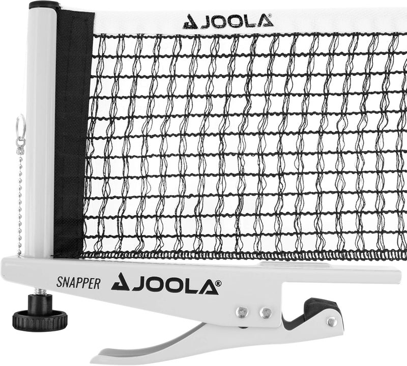 JOOLA Snapper Professional Table Tennis Net and Post Set - Portable 72" Regulation Size with Spring Activated Clamp - Image 1