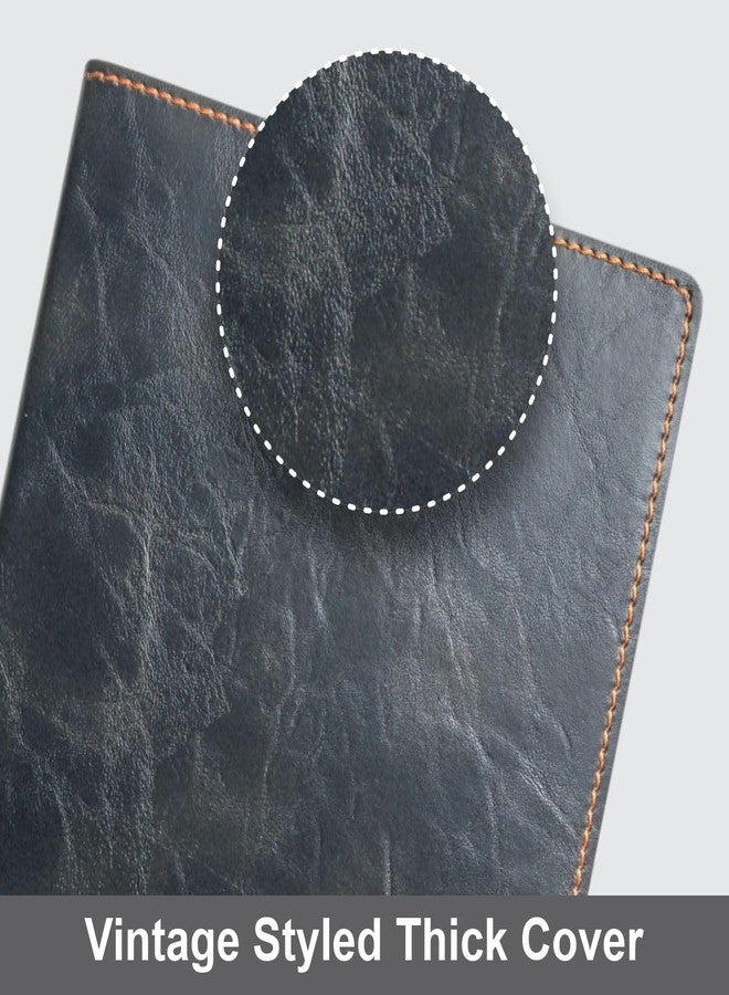 Anupam Crave Journal Ruled A5 Notebook 192 Pages 80Gsm Flexible PU Cover Journal for Unisex, Travel Journal Notebook for Engineering, Notes Taking & Writing in School and Office (Brown) - Image 2