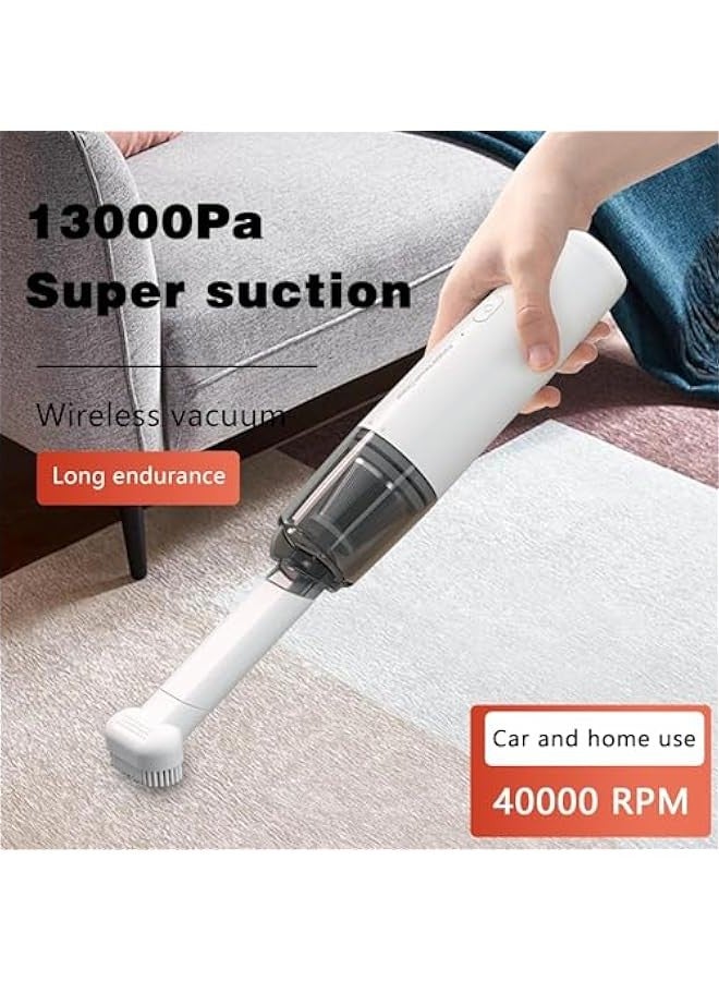 Beauenty Mini Protable Car Vacuum Cordless, Handheld Vacuum for Quick Cleaning, Hand held vacuuming, Dust Buster Cordless Rechargeable for Car Home and Office, Rechargeable Cars Vacuums Portable Cordless - Image 2