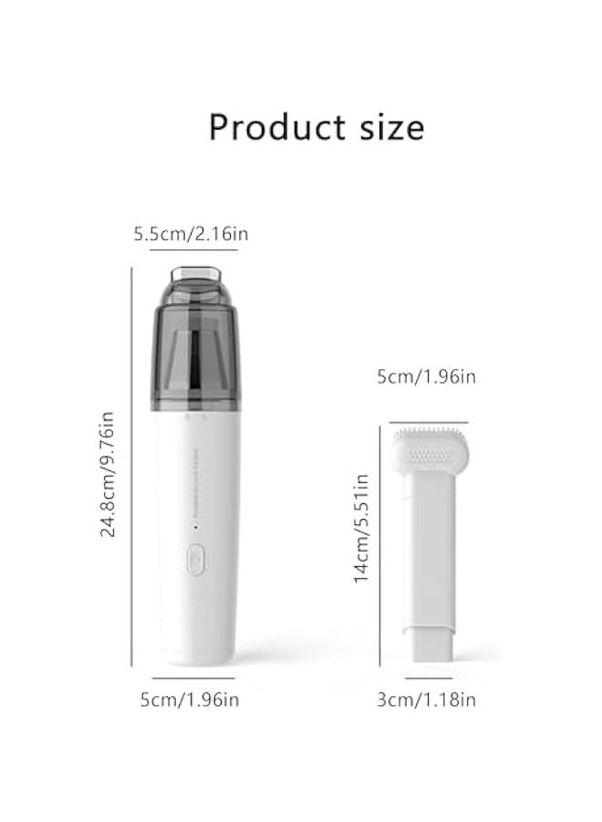 Beauenty Mini Protable Car Vacuum Cordless, Handheld Vacuum for Quick Cleaning, Hand held vacuuming, Dust Buster Cordless Rechargeable for Car Home and Office, Rechargeable Cars Vacuums Portable Cordless - Image 4