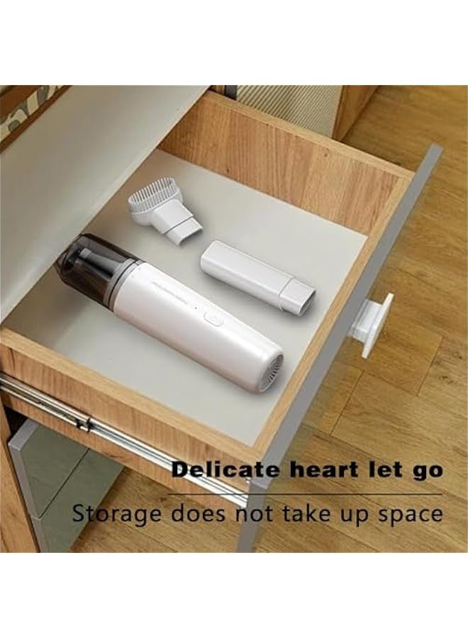 Beauenty Mini Protable Car Vacuum Cordless, Handheld Vacuum for Quick Cleaning, Hand held vacuuming, Dust Buster Cordless Rechargeable for Car Home and Office, Rechargeable Cars Vacuums Portable Cordless - Image 5