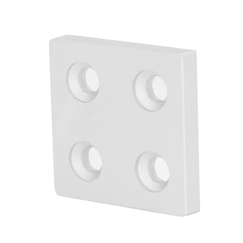 Silver End Cap Set For 4040 Double Groove Aluminum Profile CNC Router 3D Printer - Image 5