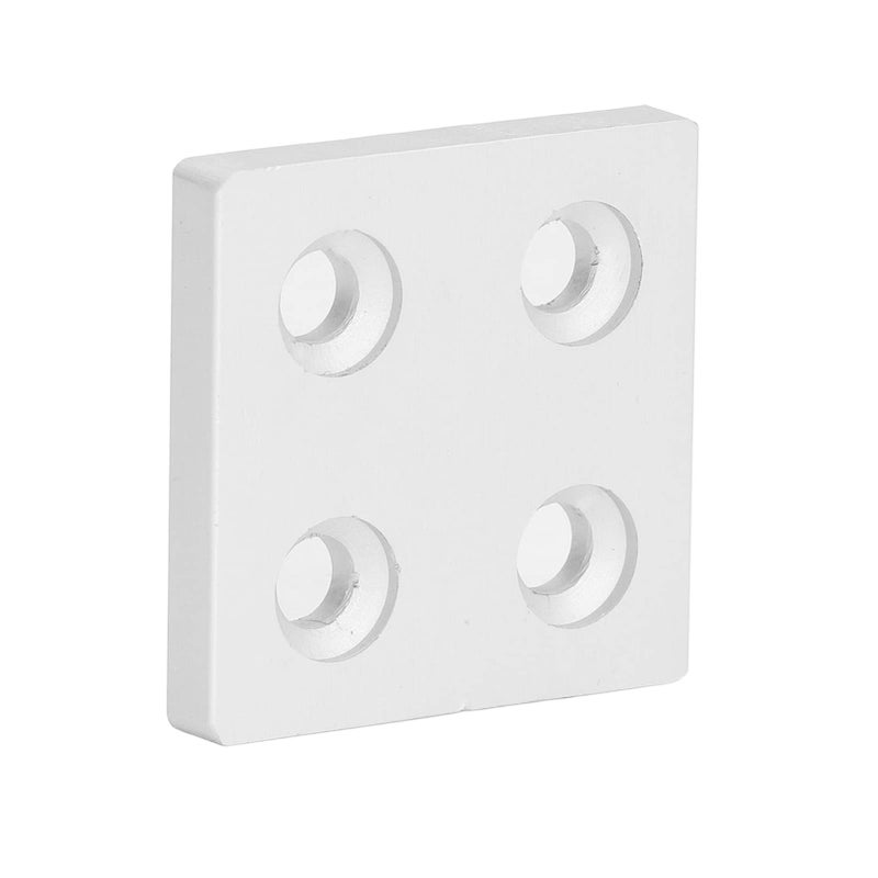 Silver End Cap Set For 4040 Double Groove Aluminum Profile CNC Router 3D Printer - Image 3