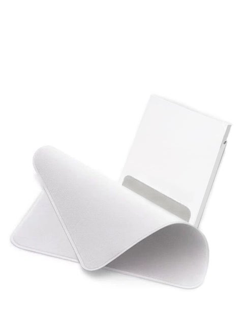 Polishing Cloth for Apple, Microfiber Cleaning Cloth, Soft, Nonabrasive Material, Compatible with Apple, MacBook, Camera and Other Electronics Screens (2 Pack)