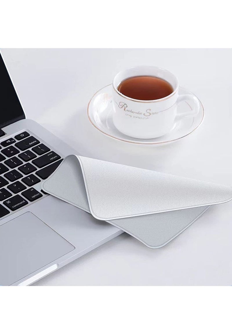 Polishing Cloth for Apple, Microfiber Cleaning Cloth, Soft, Nonabrasive Material, Compatible with Apple, MacBook, Camera and Other Electronics Screens (2 Pack)