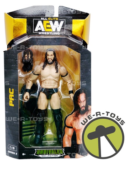 All Elite AEW Wrestling Unrivaled Collection Action Figure PAC Series 3 #19 Pac