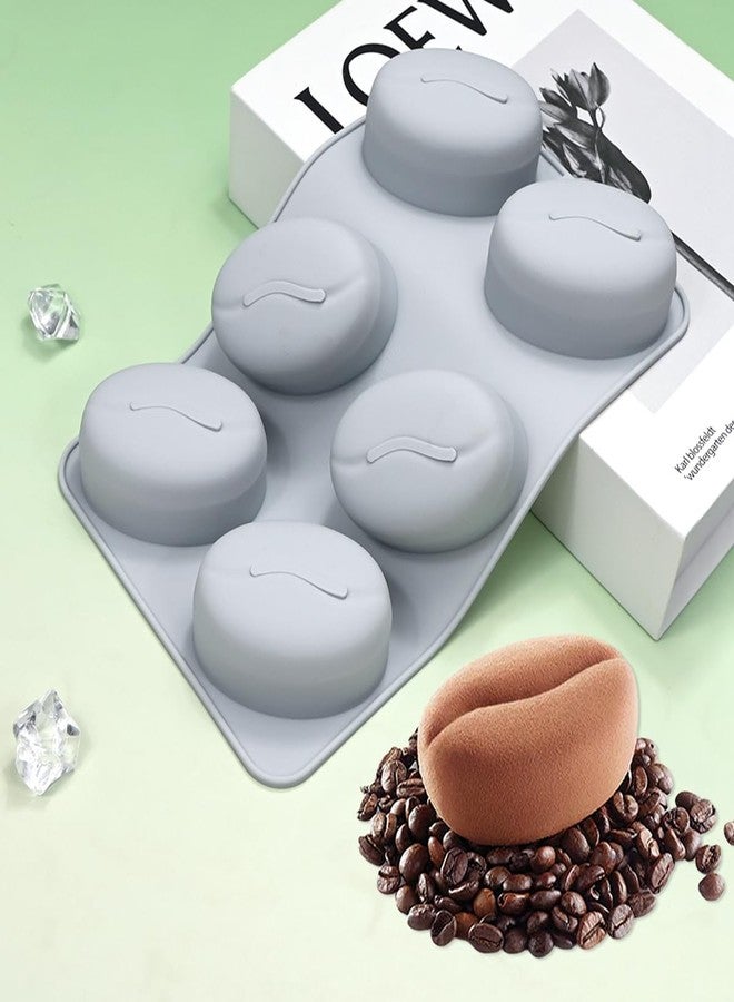 mostsom Silicone Molds for Baking Non-Stick Candy, Chocolate, Cookie, Mini Soap, Pudding, Jello, Muffin, Dog Treats Ideal for Cupcakes, Ice Cubes, and Jelly Mold (F_ Coffee Bean) - Image 1