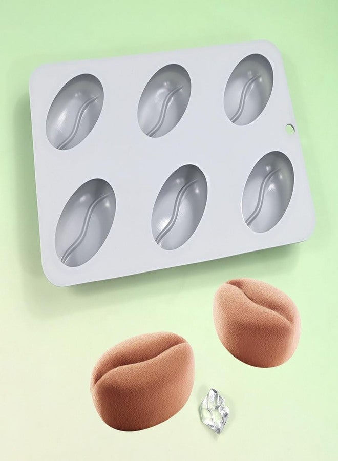 mostsom Silicone Molds for Baking Non-Stick Candy, Chocolate, Cookie, Mini Soap, Pudding, Jello, Muffin, Dog Treats Ideal for Cupcakes, Ice Cubes, and Jelly Mold (F_ Coffee Bean) - Image 4
