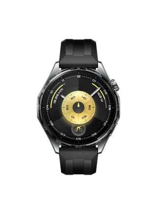 WATCH GT 6 46mm Smart Watch, 1.47-Inch Display, up to 21 days battery life, Compatible with iOS & Android, Health Monitor, 100+ Sports Modes, Black - view 2