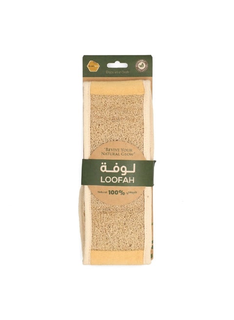 Lightweight Eco Friendly Natural Strap Bath Loofah for Back Multicolour 10 x 1 x 72 cm BG 004