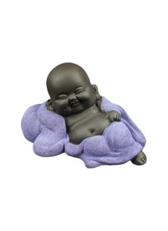 Laughing Buddha Statue Monk Figurine Baby Crafts Dolls Maitreya Feng Shui Ornaments Gift Purple - pzsku/Z1E6370337760B56F0DDFZ/45/_/1733230833/af0ab9ab-05dc-4ad2-807b-c0c72ad9f39b