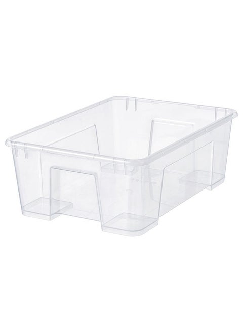 Storage Box, Transparent, 39X28X14 Cm/11 L