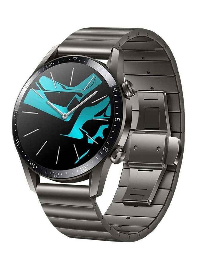 NIBEMINENT Classic Stainless Steel Smartwatch Strap Band For Huawei Smart Watch GT2 and GT/Honor Magic 2 Black  - Image 3