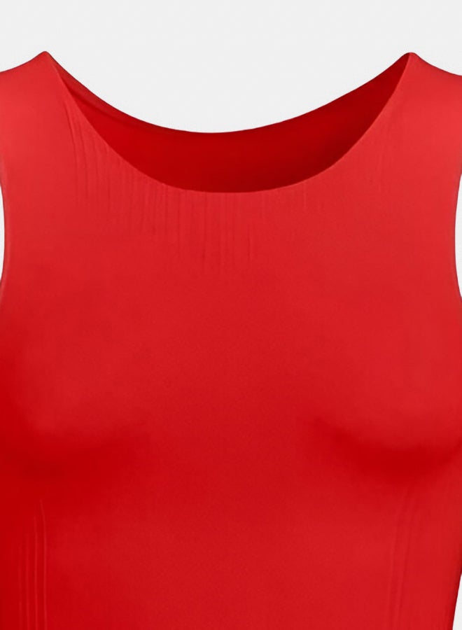 Silvy Lycra La Mella Sleeveless Round Neck Top For Women - Image 3