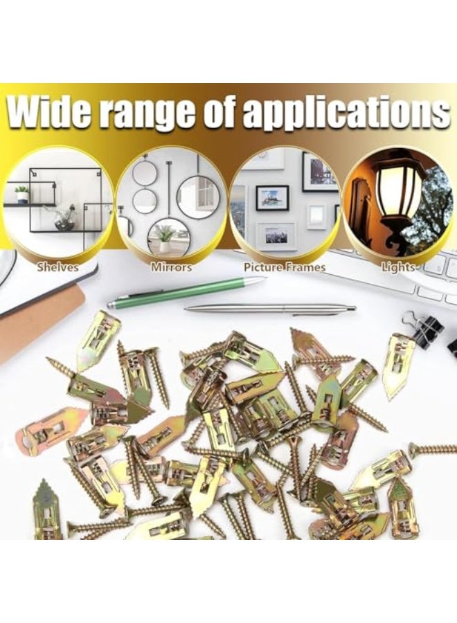 LLQDNTK Drywall Anchors, 50 Pcs Self-Drilling Anchors, Easy to Install, Expands for Strong Hold, Perfect for Home Decor - Image 5