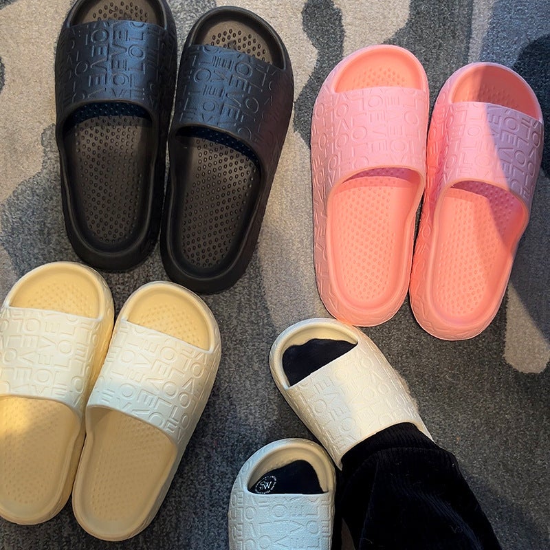 Thick Soled EVA Slides for Indoor Home Bathroom - Image 2