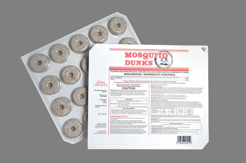 Summitâ€¦responsible solutions 155 Summit 100 Count Mosquito Dunk, Natural - Image 3
