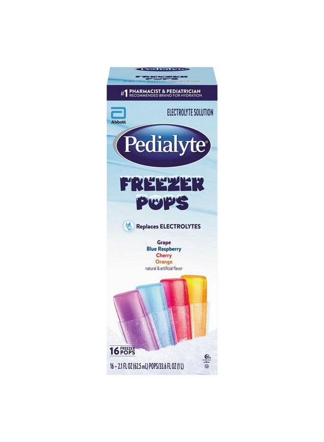 Pedialyte DSS Pedialyte FREEZER POP Nutritional Supplement 2.1OZ (16 Per Box)