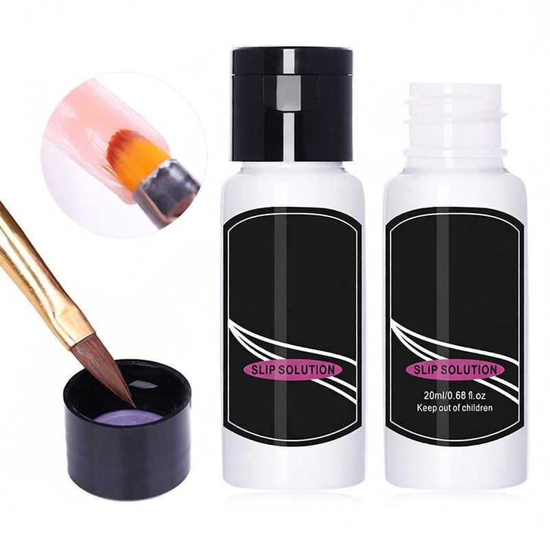 Nail Extension Gel Solution Nail Gel Slip Solution UV Nail Gel Liquid Solution Nail Gel Liquid for Nail Art DIY Nail Beauty Equipment - Image 3