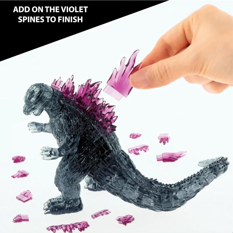 Bepuzzled Godzilla Ultra Deluxe 3D Crystal Puzzle for Godzilla Lovers Collectors and Puzzlers Ages 12 and Up - Image 5
