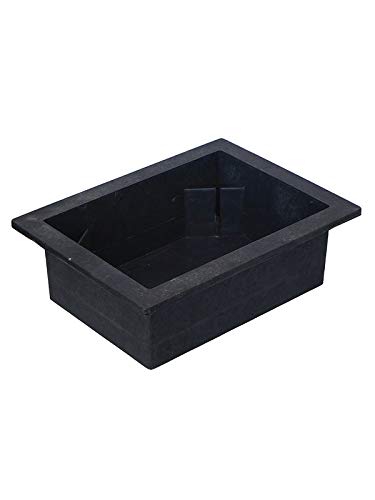 Craft Smith Elegant Rectangular Water Fountain Plastic Tub Size 295 x 22x 10 CM Colour Black Weight 450 gram - Image 4