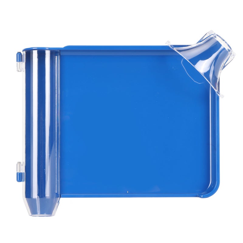 Tablet Count Tray: Plastic Dual Channel Design - Hygienic Spatula Included, Clear Diversion Cover for Accurate Low Error Tablet Sorting for Home Pharmacy, Medical Staff - Image 2