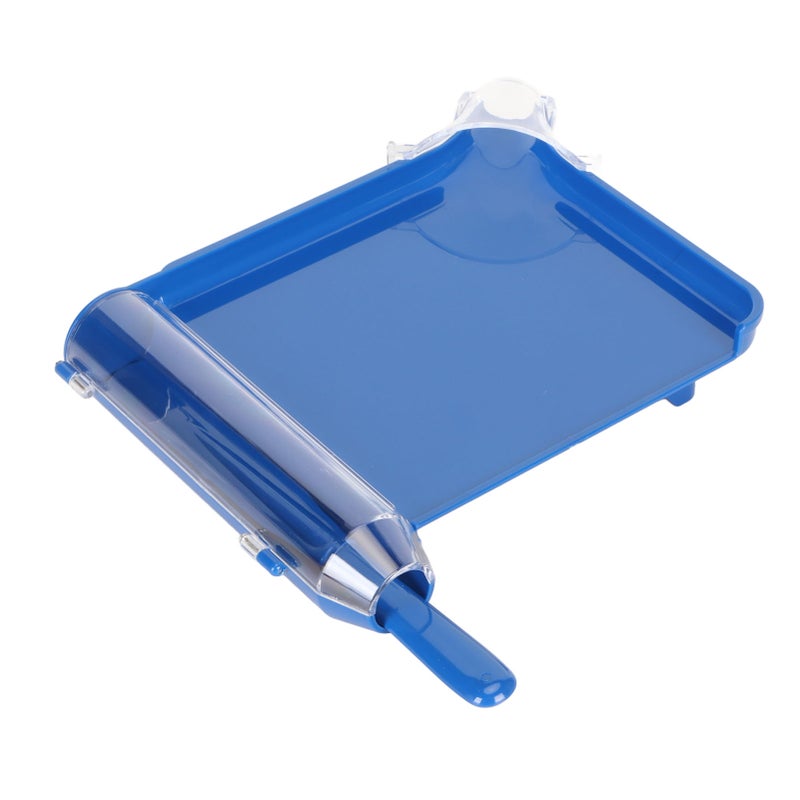 Tablet Count Tray: Plastic Dual Channel Design - Hygienic Spatula Included, Clear Diversion Cover for Accurate Low Error Tablet Sorting for Home Pharmacy, Medical Staff - Image 3