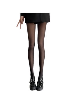Generic High Waist Ripstop Fake Sheer Pantyhose  - Image 4