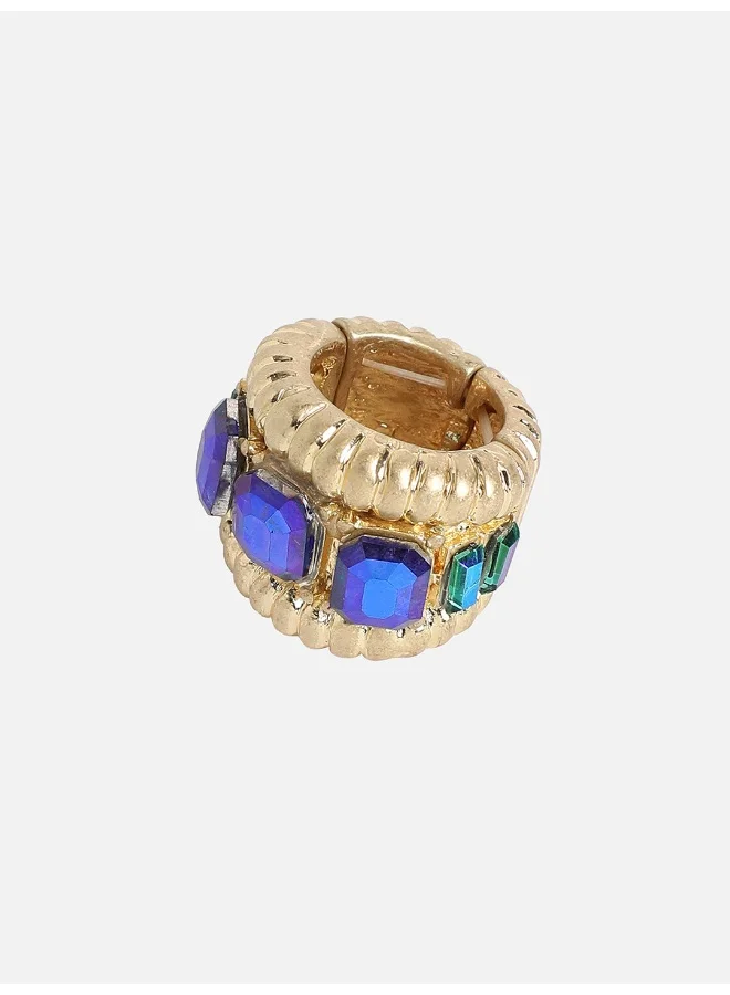 Sohi  Midnight Odessey Artificial Cocktail Ring Jewellery for Women | Best Price UAE