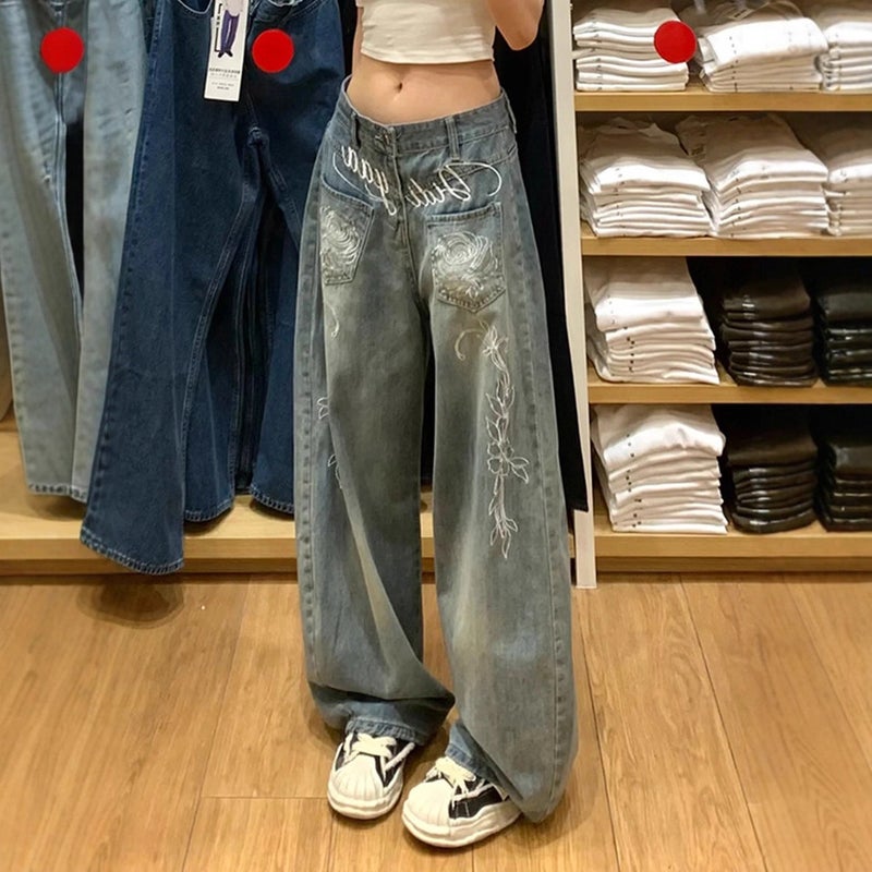 Unisex Casual Daily Denim Jeans - Image 4